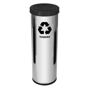 Lix Inox 24*70 C/tp Meia Esf 30LTS Pt