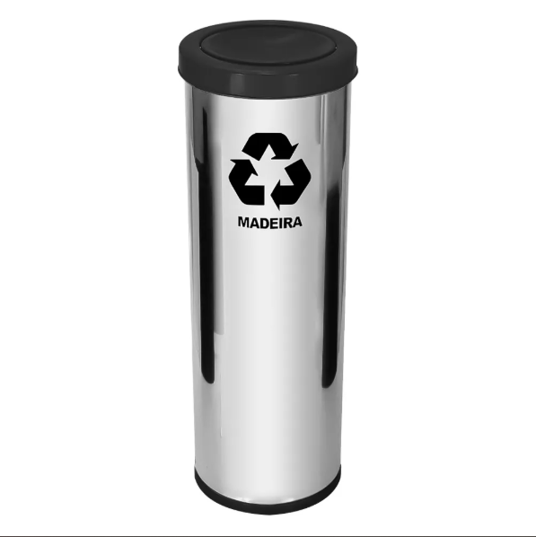 Lix Inox 24*70 C/tp Meia Esf 30LTS Pt