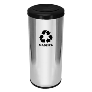 Lix Inox 30*70 C/tp Meia Esf 50LTS Pt