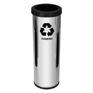 Lix Inox 24*70 Aro Preto 30 Lts