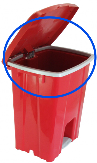 Aro Cesto Pedal 30L