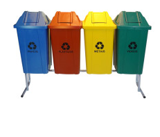 Conj P/ Col Sel 60L C/4 Cestos Tp Vai-ve