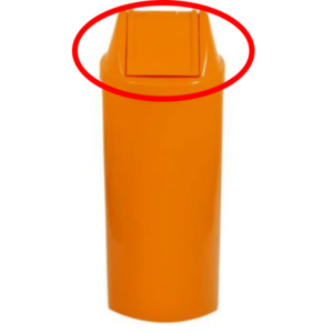 Tampa Vai/vem Laranja Lix 12/22LTS
