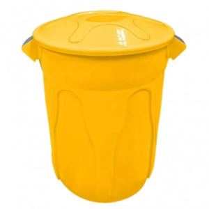 Cesto 100LTS C/tp Amarelo