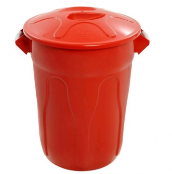 Cesto 100LTS C/tp Vermelho