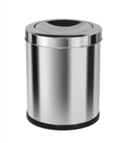 Cesto Aco Inox C/tp Meia Esf 13,5 Lts