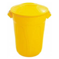 Cesto 60LTS C/tp Amarelo Mod Novo