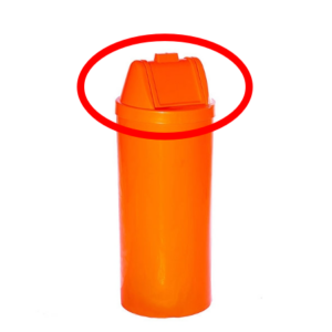 Tampa Vai/vem Laranja Lix 50LT
