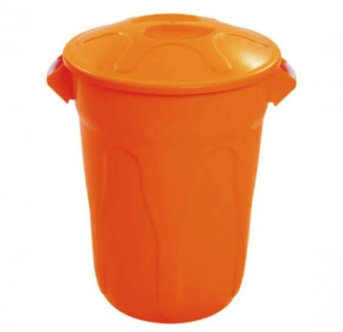 Cesto 60LTS C/tp Laranja Mod Novo