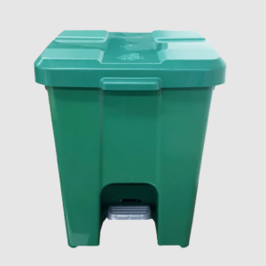 Cesto 30LT Pedal Plast Quad Aro Vd
