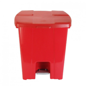Cesto 30LT Pedal Plast Quad Aro Vm