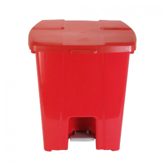 Cesto 30LT Pedal Plast Quad Aro Vm
