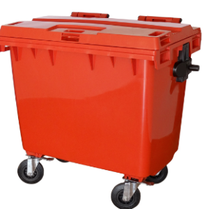 Conteiner C660lr 660L C/roda S/pedal Lr