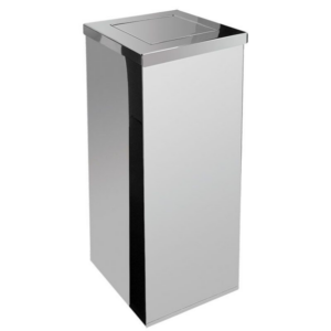 Lix Quad C/ Tampa Vai-vem Inox 36LT