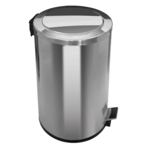Lixeira Cesto Aco Inox C/pedal 50LT