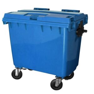 Tampa P/ Conteiner 660 Lts Azul