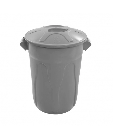 Cesto 100LTS C/tp Cinza