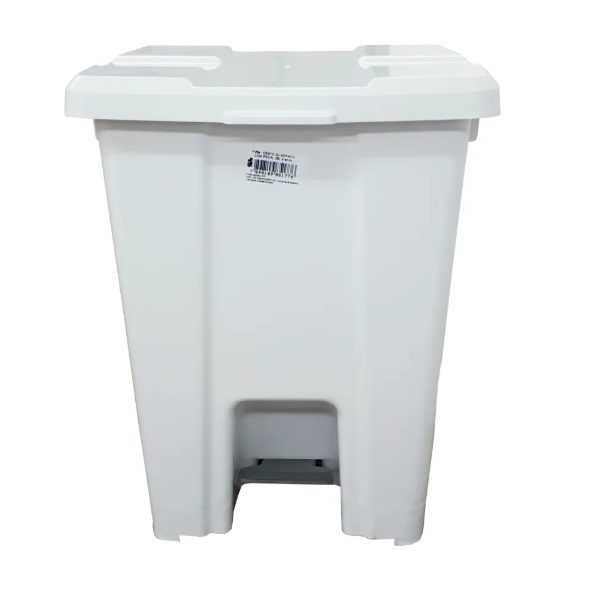 Cesto 25LT Pedal Plast Retang Bc