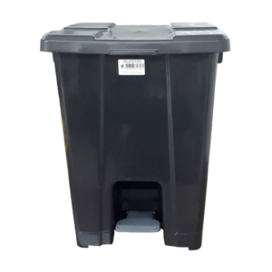 Cesto 25LT Pedal Plast Retang Pt