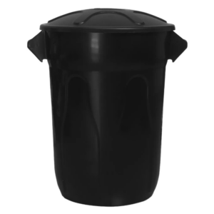 Cesto 50 Lts Plást Com Tp Preto H=70cm