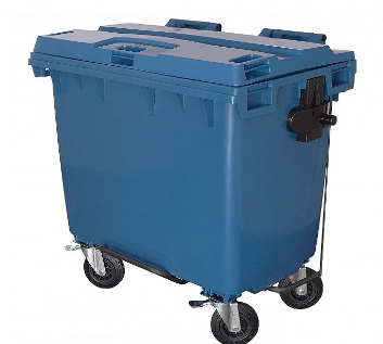 Conteiner C660az 660L C/roda S/pedal Az