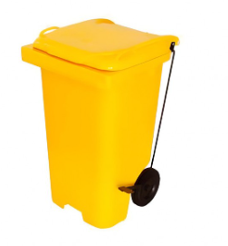 Conteiner C240pam 240L C/roda C/pedal