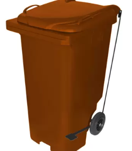 Conteiner C240pmr 240L C/roda C/pedal Mr