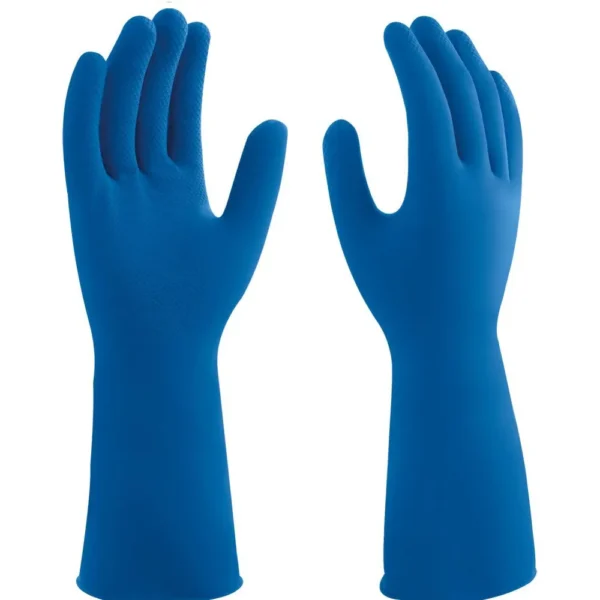 Luva Limpeza Azul M