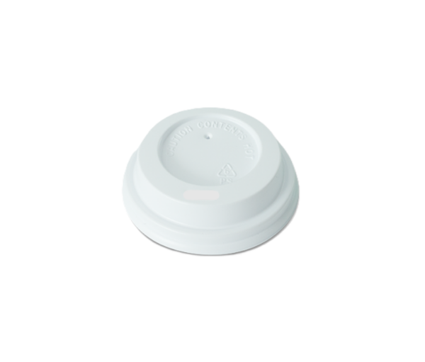 Tampa Bca P/ Copo Papel 100ml 100UN Naza