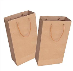 Sacola S4 Papel Pardo 23X11X34CM 10UN