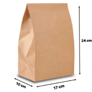 Sacola Sos P Lisa 17X10X24CM 20 UN