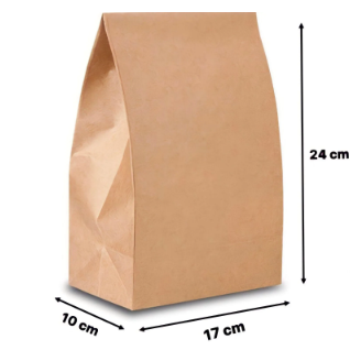 Sacola Sos P Lisa 17X10X24CM 20 UN