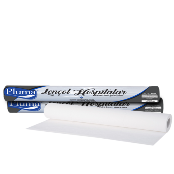 Lencol Hosp 50CM*50MT 1RL Pluma