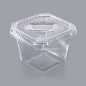 Pote Sobremesa Quad 250ml C/300un Pratic