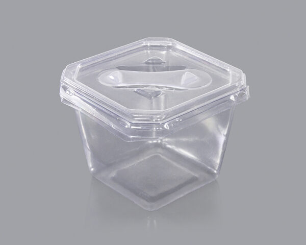 Pote Sobremesa Quad 250ml C/300un Pratic