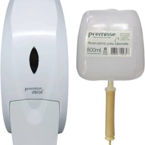 Saboneteira C/reserv Velox Branco Premis