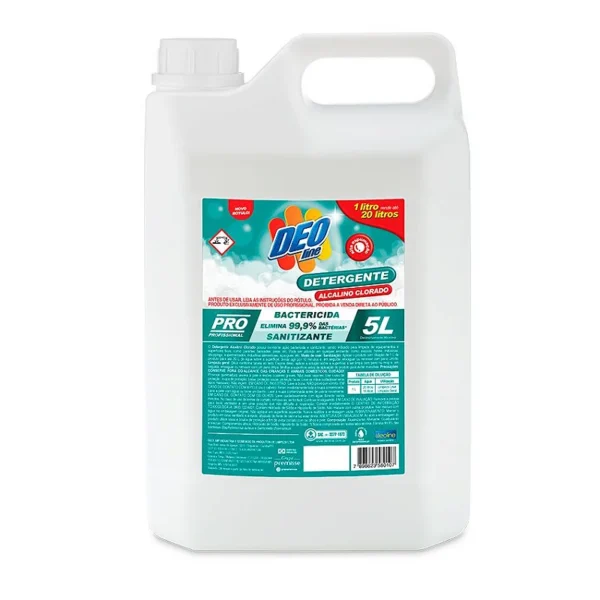 Detergente Alcalino Clorado 5LT Dil Deo