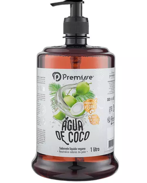 Sabonete Vegano Agua De Coco 1LT
