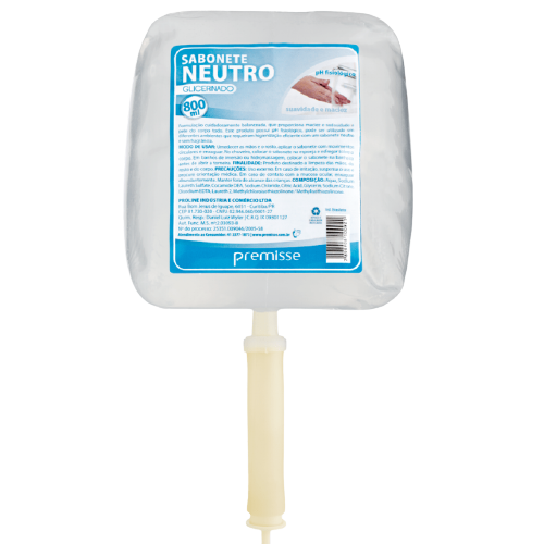 Sabonete Glicerinado Neutro Refil 800ml