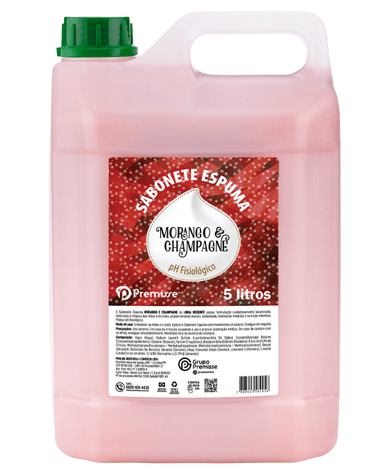 Sabonete Morango E Champagne 5L Premisse