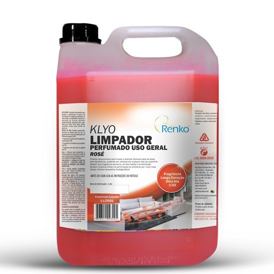 Klyo Limpador Geral Rose Conc 5LT