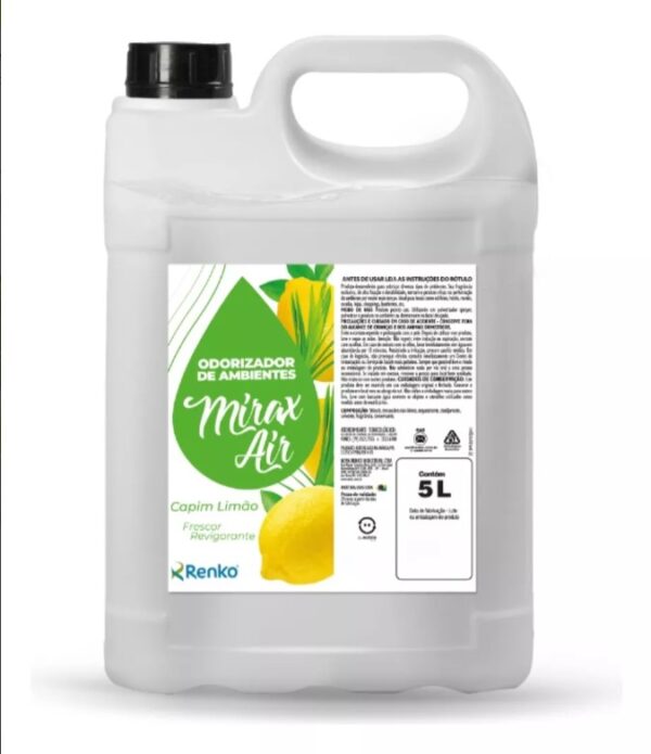 Mirax Air Odorizador Capim Limao 5LT