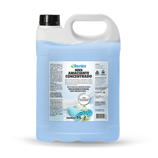 Nixx Amaciante De Roupas Concentrado 5L