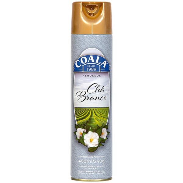 Odorizador Aerossol Cha Branco 400ml