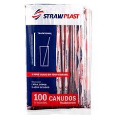 Canudo Sache Pt 5MM 21CM Pc 100UN Cs-331