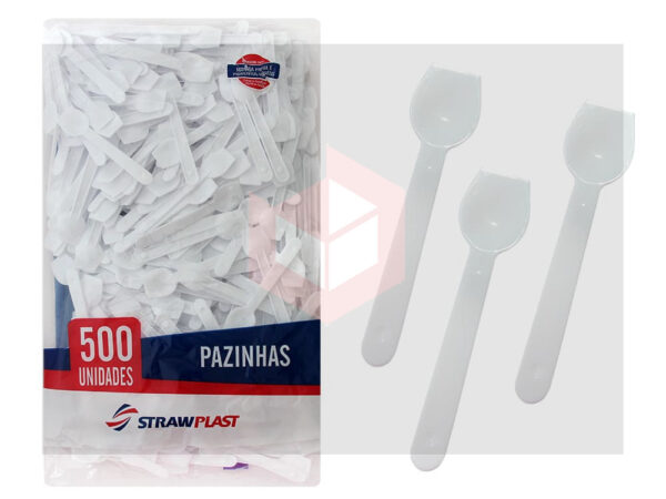 Pazinha Pequena Branca Pct 500UN Psb-914