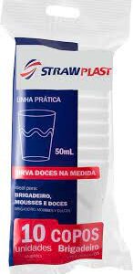 Copo Brigadeiro 50ml Br 10UN Cpb-050