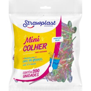 Colher Cafe/cha Neon Pct 200UN Csnm-635
