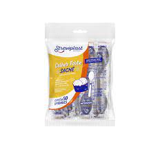Colher Forte Sache Branco Pct 50UN