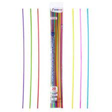 Canudo Super Longo 70CM 6MM Pct 20UN